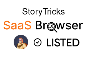 StoryTricks - SaaS Browser Verified Badge