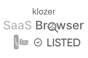 klozer - SaaS Browser Verified Badge