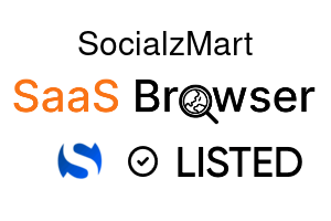SocialzMart - SaaS Browser Verified Badge