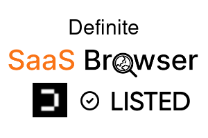 Definite - SaaS Browser Verified Badge