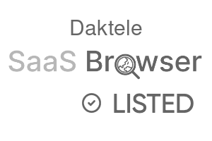 Daktele - SaaS Browser Verified Badge