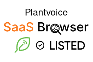 Plantvoice - SaaS Browser Verified Badge