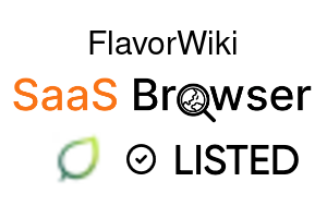 FlavorWiki - SaaS Browser Verified Badge