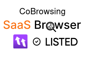 CoBrowsing - SaaS Browser Verified Badge