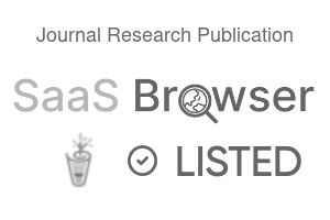 Journal Research Publication - SaaS Browser Verified Badge