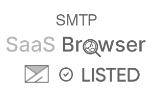 SMTP - SaaS Browser Verified Badge