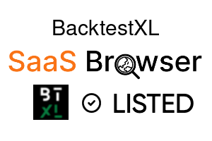 BacktestXL - SaaS Browser Verified Badge