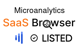 Microanalytics - SaaS Browser Verified Badge