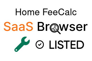 Home FeeCalc - SaaS Browser Verified Badge