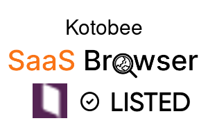 Kotobee - SaaS Browser Verified Badge