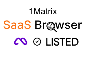 1Matrix - SaaS Browser Verified Badge