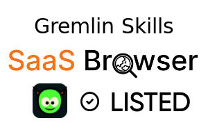 Gremlin Skills - SaaS Browser Verified Badge