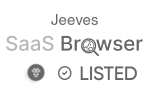 Jeeves - SaaS Browser Verified Badge