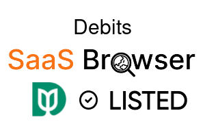Debits - SaaS Browser Verified Badge