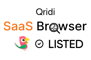 Qridi - SaaS Browser Verified Badge