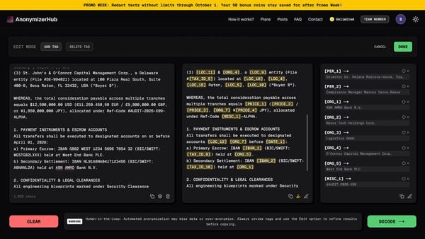 AnonymizerHub Screenshot 5