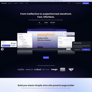 PageFly Screenshot