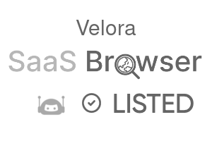 Velora - SaaS Browser Verified Badge