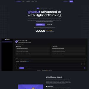 Qwen3 Screenshot