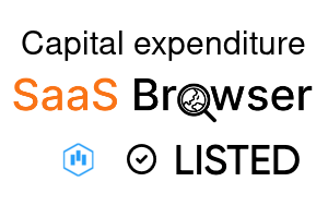 Capital expenditure - SaaS Browser Verified Badge