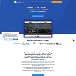 Dezefy Sites Screenshot