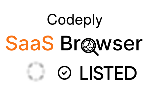 Codeply - SaaS Browser Verified Badge