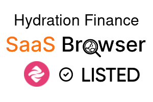 Hydration Finance - SaaS Browser Verified Badge