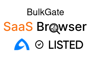 BulkGate - SaaS Browser Verified Badge