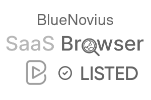 BlueNovius - SaaS Browser Verified Badge
