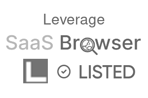 Leverage - SaaS Browser Verified Badge