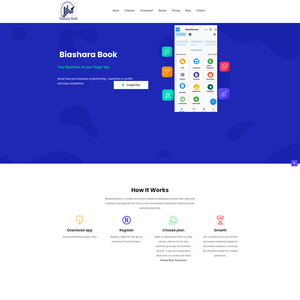Biashara Book Screenshot