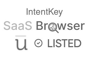 IntentKey - SaaS Browser Verified Badge