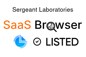 Sergeant Laboratories - SaaS Browser Verified Badge