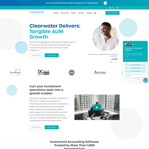 Clearwater Analytics Screenshot