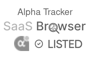 Alpha Tracker - SaaS Browser Verified Badge