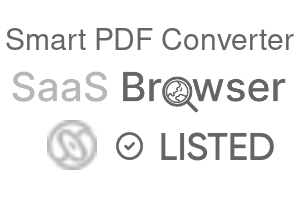 Smart PDF Converter - SaaS Browser Verified Badge