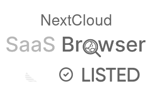 NextCloud - SaaS Browser Verified Badge
