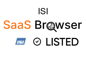 ISI - SaaS Browser Verified Badge
