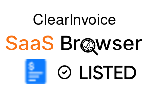 ClearInvoice - SaaS Browser Verified Badge