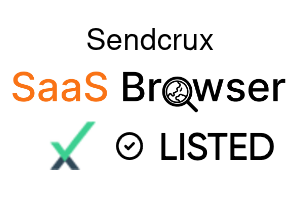Sendcrux - SaaS Browser Verified Badge