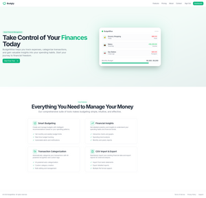 BudgetWise Screenshot