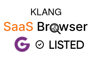 KLANG - SaaS Browser Verified Badge