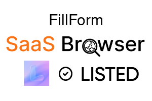 FillForm - SaaS Browser Verified Badge